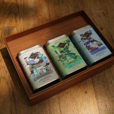 Premium Wood Box Gift Set-Bangkok Blends