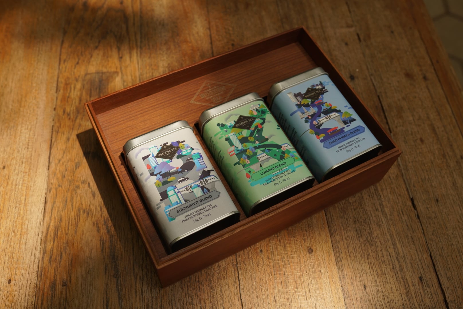 Premium wood box BKK