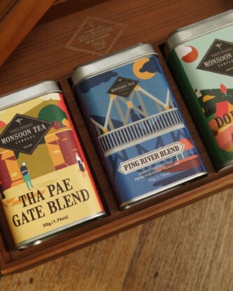 Premium Wood Box Gift Set-Chiang Mai Blends