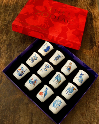 12 Zodiac Cup Box Set