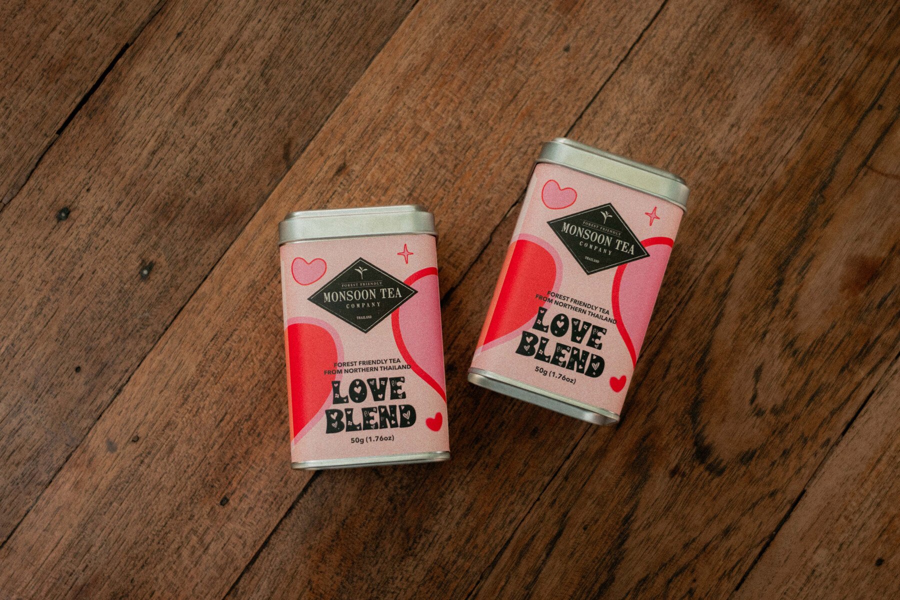 Our Valentine's teas are back with a new look