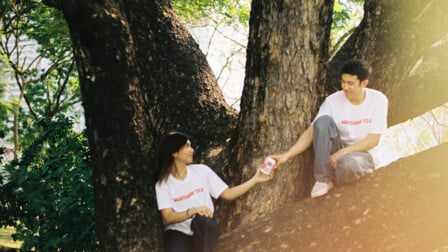 Free Valentine's T-shirt when purchasing for more than 2442 THB