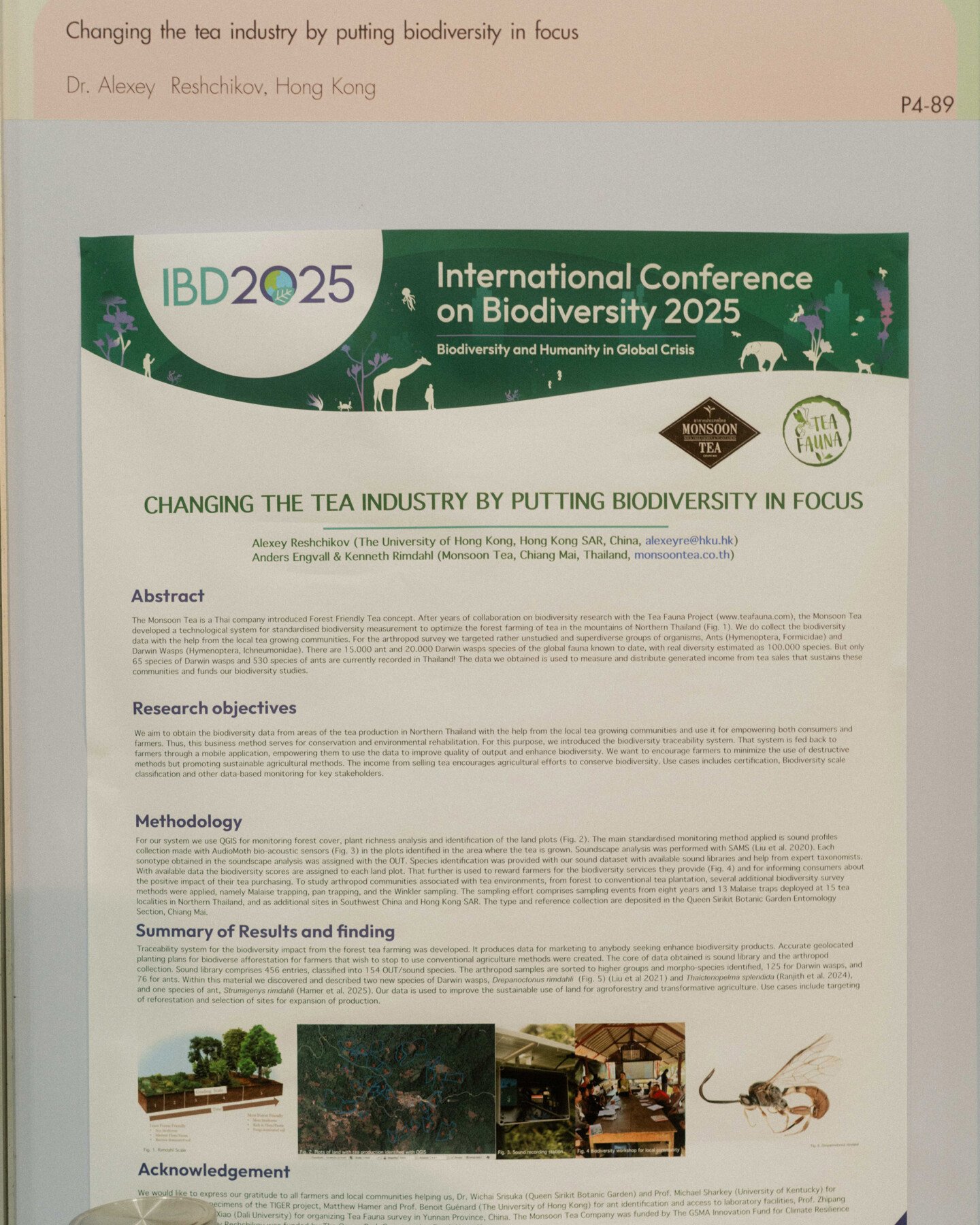 International Conference on Biodiversity in Bangkok