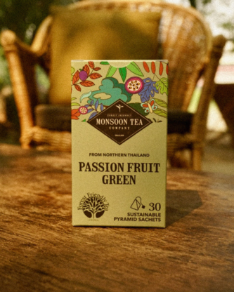 Passion Fruit Green Tea Bags